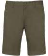 KB750 K750 Kariban Chino Bermuda Shorts Light Khaki colour image